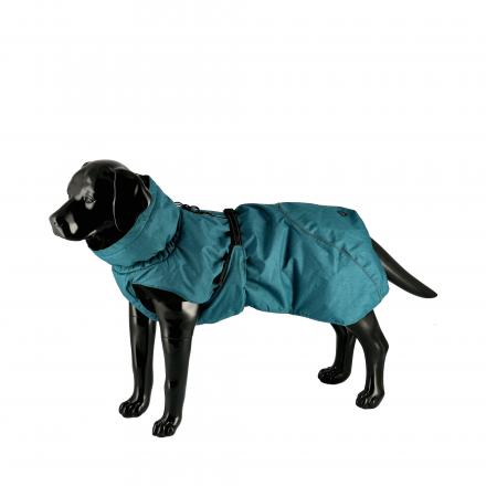Dogman Pom Winter Coat Turquoise