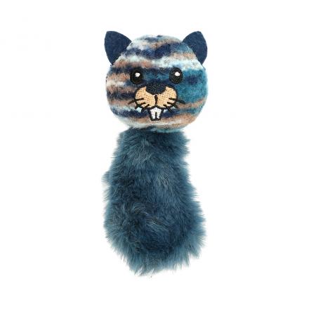 Fuzzy Cat Toy Beaver