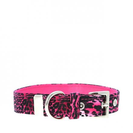 Urban Pup Collar - Pink Leopard