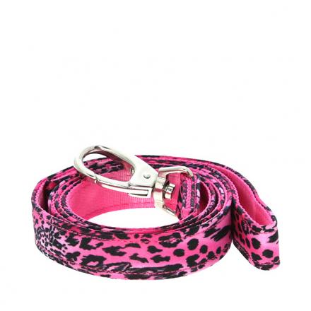 Urban Pup Leash - Pink Leopard
