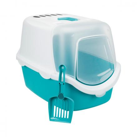 Vico Litter Box With Flap Turquoise